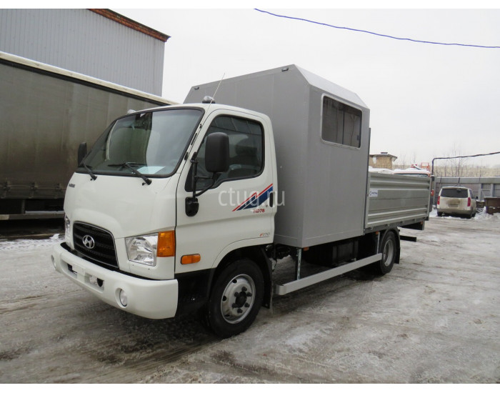 Hyundai HD 78 бортовой с будкой