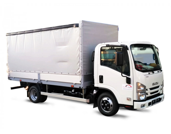 Isuzu ELF 3.5 бортовой с тентом