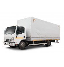 Isuzu ELF 9.5 бортовой с тентом