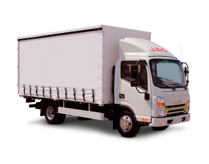 JAC N90 бортовой с тентом