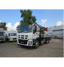 Isuzu Giga с КМУ Hiab