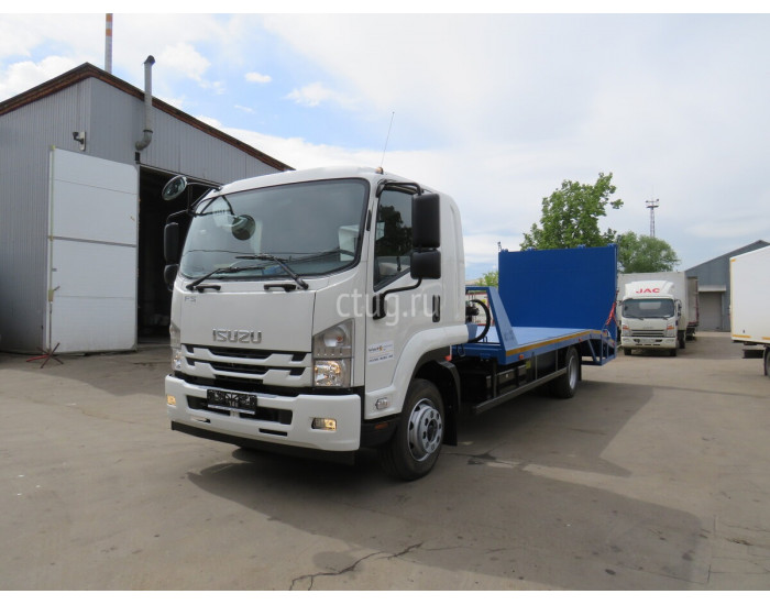 Isuzu Forward 12.0 эвакуатор с гидроаппарелью