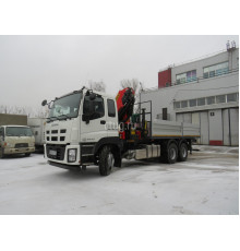 Isuzu Giga с КМУ Palfinger