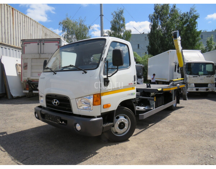 Hyundai HD78 бункеровоз WERNOX