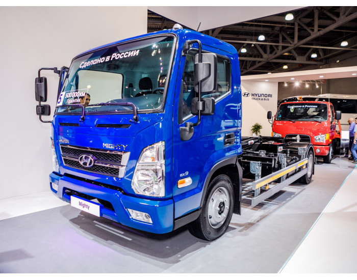 Hyundai Mighty EX8 мультилифт HYVA